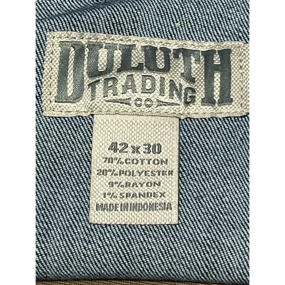 Deluth Trading Men's Ballroom Double Flex Standard Fit Carpenter Jeans NWT - Picture 7 of 9